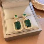 kf-Se4bf1c99604345b99b70da88ee29e1382-Rhinestone-Pendant-Necklace-Stud-Earrings-Set-Cubic-Zirconia-Green-JewelryRed-Jewelry-Sets-Daily-Accessories-Gift-inANiche