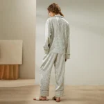kf-Sa04d7dc682db495cb3159fa103c58b36I-LILYSILK-Silk-Women-Pajama-Set-19-Momme-Lapel-collar-Pearl-Button-Up-Elastic-Waistband-Sleepwear-for
