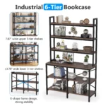 kf-S92b2ac890e0e4e9794bd4c2f576348f8Q-Tribesigns-6-Tier-Bookshelf-Industrial-Bookcase-with-Open-Shelf-6-Shelf-Storage-Rack-with-X-Shaped
