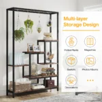 kf-S0e1ab6cea5da4dd98912ff29aa6dfe5e3-Tribesigns-5-Tier-Tall-Indoor-Plant-Stand-70-9-inches-Large-Metal-Plant-Shelf-with-6PC