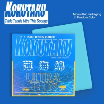 KOKUTAKU Ultra Thin Table Tennis Rubber Sponge Random Color BLütenkirsche 0.4mm-1.2mm Japanese Sponge for Ping Pong Rubber Acc