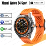 NEW Xiaomi Watch S4 Sport Version Blood Oxygen NFC Heart rate Compass Waterproof Smart Watch GPS Tracking Smartwatch Men Women