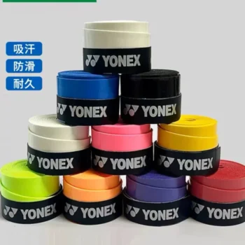 YONEX Overgrip Badminton Racket Viscose Non-slip Sweat-absorbent Yy Flat Tape Grip Handle Tennis Sports Wrapped Tape