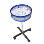 Professional Table tennis Training Device Dedicated Multi-ball Collector Set Moving Multi-ball Storage Basin 250pcs Capacity