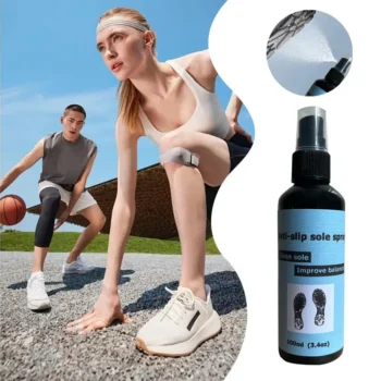 Basketball Shoe Grip Spray 100ml Anti-Slip Sole Spray Spray For Basketball Shoes Shoe Sole Protector Improves Traction Clea S7T8