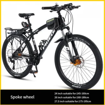 2025 New Mountain Bike 27.5-Inch 30 Speed Disc Brake Adult Student Riding With Riding Gift Package Bicycle