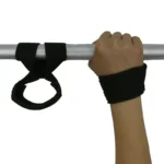 kf-S742ab89a00b7412d80d5d1bb3d6a0e283-Black-Figure-8-Padded-Weight-Lifting-Straps-Set-Powerlifting-Anti-Slip-Straps-Strength-Training-Bodybuilding-Weight