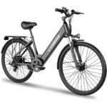 26” Electric Bike for Adults, 350W Motor Ebike Up to 19.98 MPH, 36V 12.5Ah Battery, Dual Shock Absorber Electric Bicycle