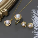 kf-S515fc2513ee64f37b0c0a410e33a7040l-New-Inlaid-zircon-Pearl-Necklace-Ring-Earrings-Three-piece-Set-for-Women-Stylish-Daily-Accessories-Party