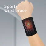 A pair Graphene Wrist Support Band Sport Bracers Sweat Towel Cuff Tennis Wrist Guard Protector Strap Fitness Run Sweatband Gym