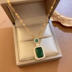 kf-Se4bf1c99604345b99b70da88ee29e1382-Rhinestone-Pendant-Necklace-Stud-Earrings-Set-Cubic-Zirconia-Green-JewelryRed-Jewelry-Sets-Daily-Accessories-Gift-inANiche