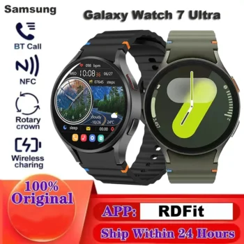 Smart Watch For Samsung Galaxy Watch 7 Ultra Men GPS Tracking NFC Control Smart Watch Health Tracker BT Call Smart Watch 2024
