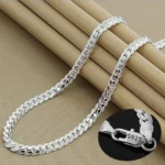 kf-S55479aff9ce24e378b4c9d423aeb039cl-925-Sterling-Silver-2-Piece-Full-Side-Chain-Necklace-Bracelet-Women-Men-Fashion-Jewelry-Set-Wedding