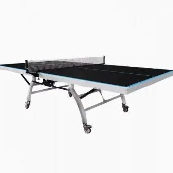 Mobile table tennis table for professional training