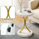 kf-S8a7b04668c964f289825a597b7f39115S-Faux-Marble-White-Living-Room-for-Living-Room-Bedroom-Coffee-Side-Table-Round-End-Tables-Set