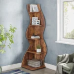kf-Scd137ec551da48e28de8b2722bc446a45-Tribesigns-Corner-Shelf-Rustic-5-Tier-Wall-Corner-Bookshelf-Stylish-Corner-Small-Bookcase-Storage-Rack-Plant