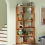 kf-Sfa85e2ed54f249e7a7c18e07c3e72f4aE-Tribesigns-6-Tier-Corner-Bookshelf-64-96-Inch-Tall-Industrial-Corner-Bookcase-with-Anti-Drop-Panel