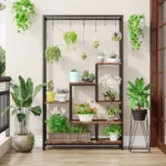 kf-S8b5e67a1a87d432d949f07578e772301n-Tribesigns-5-Tiers-Tall-Indoor-Plant-Stand-70-9-inches-Large-Metal-Plant-Shelf-with-10