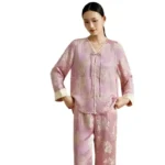kf-S48f925f8fc55400793155752acaa3f49H-Winsleter-Women-Long-Sleeve-Top-Pants-Vintage-Sleep-Home-Clothes-19-5MM-50-Mulberry-Silk-Pajamas