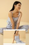 kf-S1c3ebedfe1934569960a6f1e810bd21cD-BirdTree-16MM-100-Mulberry-Silk-Pajamas-Set-Women-Sling-Top-Pants-Sweet-Printed-Ruffled-Homewear-2024