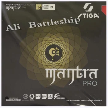 STIGA MANTRA PRO M H XH Table Tennis Rubber Pips-In Offensive Made in Japan Original STIGA Ping Pong Sponge