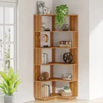 kf-Sfa85e2ed54f249e7a7c18e07c3e72f4aE-Tribesigns-6-Tier-Corner-Bookshelf-64-96-Inch-Tall-Industrial-Corner-Bookcase-with-Anti-Drop-Panel