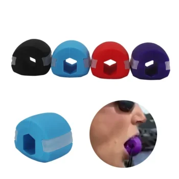 Masseter Ball Jawline Muscle Exerciser Chew Ball Food Grade Silicone Facial Mandible Trainer Face Fitness Balls