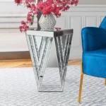 kf-S6674707c0d3c4a25b1a540c4fa075800W-Pregaspor-Silver-Mirrored-end-Table-Coffee-Table-22-H-Gorgeous-Side-Table-with-Crystal-Inlay-Small