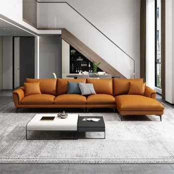 Floor Italian Living Room Sofa Reception Floor Luxury Classic Modern Living Room Sofas Vintage Waterproof Canape Salon Furniture