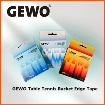 Original GEWO Table Tennis Racket Carbon Edge Tape Ping Pong Bat Side Hard Protective Sponge Tape 6MM Carbon Edge Tape