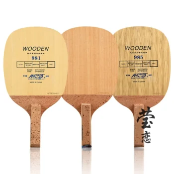 Yinhe-Table tennis blade, pure wood, Japanese, fast attack, with loop, good speed strength, 981, 983, 985
