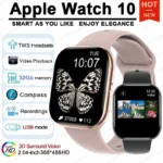 kf-S844331e6e4b14754995d2c4251523dc4A-Watch-10-4G-Memory-Smart-Watch-Music-Video-BT-Call-Compass-IP68-Waterproof-NFC-TWS-Earphones