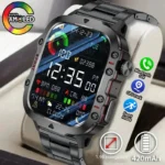 2024 New For Xiaomi Military Smart Watch Men IP68 5ATM Outdoor Sports Fitness Tracker Health Monitor 1.96" BT Call Smartwatch