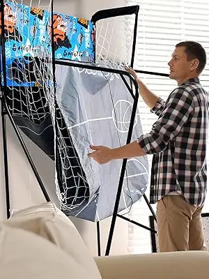 Basketball;Shootout;Indoor;Arcade Room;Arcade;Dual Hoop;Sports;Sports for Kids;