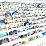 kf-S0abc075c727640c08014155885766e56t-100pcs-Men-Women-Rings-Stainless-Steel-Fashion-Trendy-Jewelry-Set-Party-Gifts-Wholesale-Lot-Variety-of