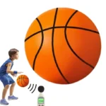 Indoor Basketball Silent Noiseless Basketball Professional Size 3/5 Quick Bounce Airless Foam Indoor Basketball For Quick & Soft