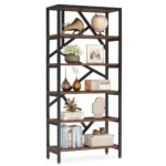 kf-S04eacc37c24f43668dc8cc98b1d1b067G-Tribesigns-Bookshelf-71-Industrial-Etagere-Bookcase-5-Shelf-Display-Rack-For-Living-Room