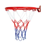32cm Steel Hanging Basketball Wall Basketball Rim With Screws Mounted Goal Hoop Rim Net Sports Netting Indoor Outdoor