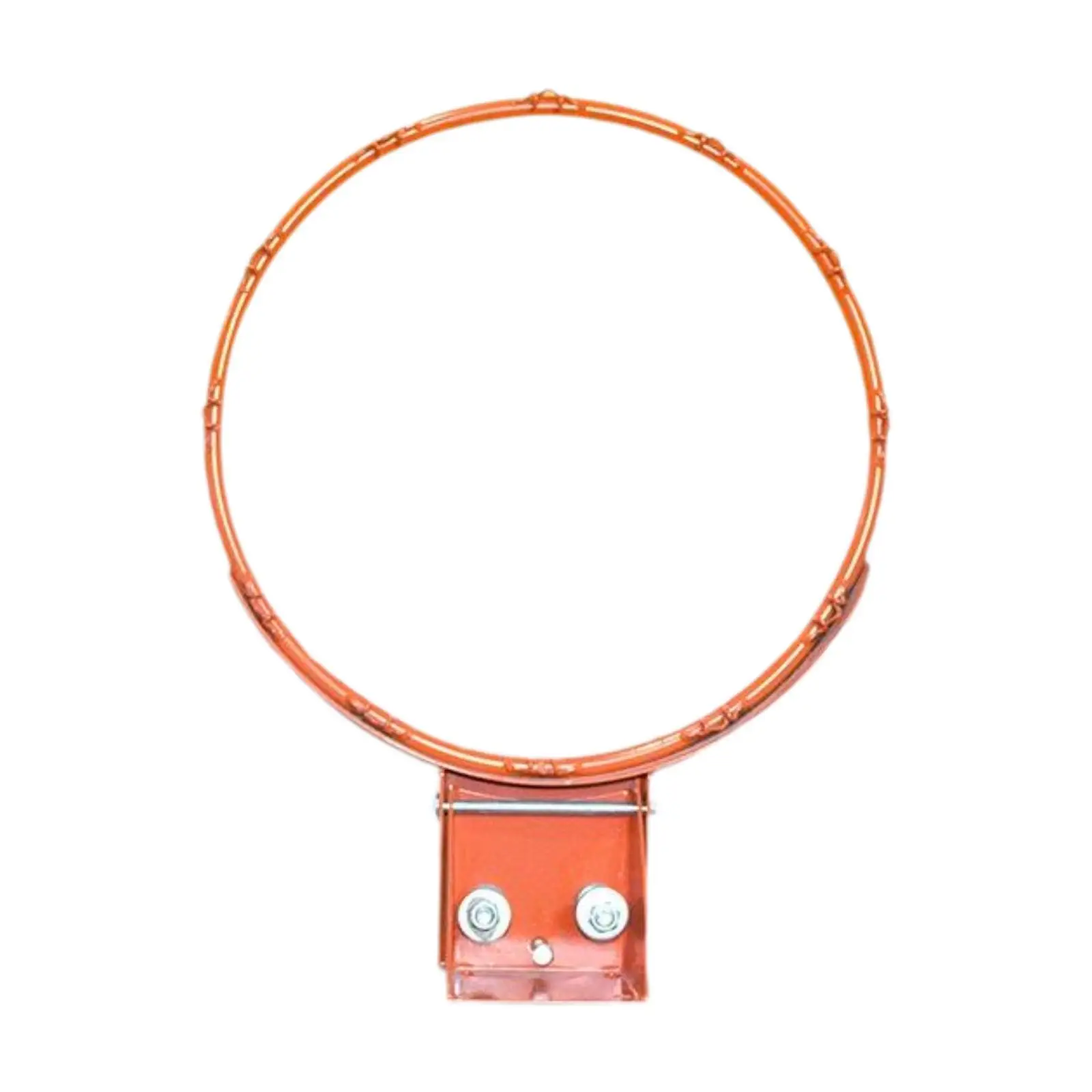 18 inch Basketball Rim 16 mm Steel Tube Easy to Install Adults Standard Basketball Rim for Repairing Garden Home Travel Outdoor