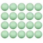 20Pcs Beginner Adults and Athletes Glow Dark 40mm Table Tennis Pingpong for Party Family School Outdoor Game