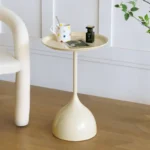 Sofa Storage Rack Mobile End Table Balcony Wrought Iron Small Side Table Corner Storage Shelf Creative Coffee Table Decorate