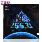Original 729 Friendship Legend-563-SP Table Tennis Rubber Pimples-out Professional Ping Pong Rubber with Sponge