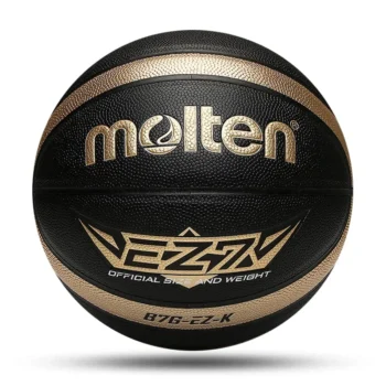 Molten Size 5 6 7 Basketball Black Gold PU Outdoor Indoor Balls Women Youth Man Match Training Basketalls Free Air Pump Bag