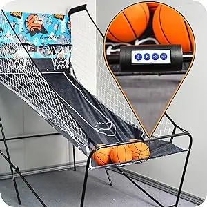 Basketball;Shootout;Indoor;Arcade Room;Arcade;Dual Hoop;Sports;Sports for Kids;
