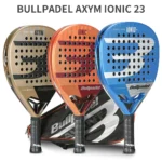RACKET BULLPADE AXYM IONIC POWER 23 Tennis Racket Shockproof Carbon Fiber Tennis Racquet 375g Fast Control Tennis Pade