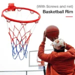 kf-S8c5eca2589c248e9a80433f58deeafcfS-32cm-Steel-Hanging-Basketball-Wall-Basketball-Rim-With-Screws-Mounted-Goal-Hoop-Rim-Net-Sports-Netting