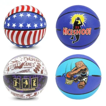 Size 5 7 Basketball For Youths Adults Rubber Indoor Outdoor Sports Game Balls School Team Training Competition Basketball Gift