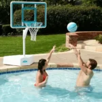 kf-S28db01635a124d77a046ba8a9d5f7c24v-Dunn-Rite-Splash-Shoot-Outdoor-Adjustable-Height-Swimming-Pool-Basketball-Hoop-w-Ball-Base-18-Inch