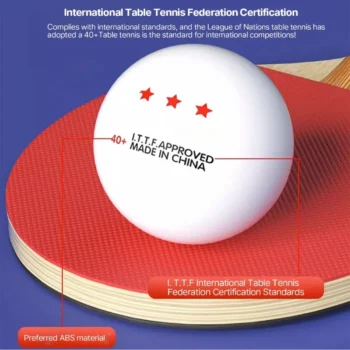 10 Pcs Professional PingPong Ball 3 Star Table Tennis Ball Lightweight Standard Table Tennis Ball for Training