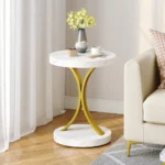 kf-S8a7b04668c964f289825a597b7f39115S-Faux-Marble-White-Living-Room-for-Living-Room-Bedroom-Coffee-Side-Table-Round-End-Tables-Set